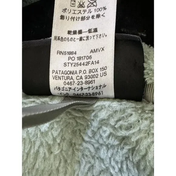 Patagonia Re-Tool Snap T PULLOVER Jacket Womens XS Fleece Pockets 25442 #5487 - Picture 15 of 15